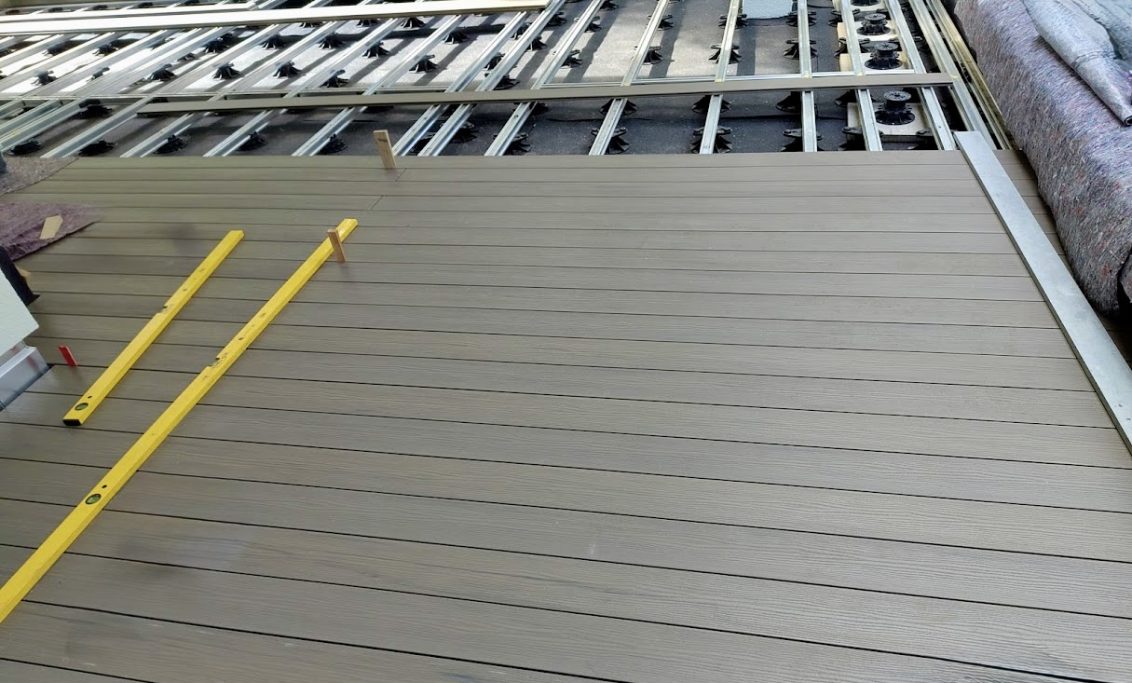 Terrasse - WPC auf Alu UK - 1.OG