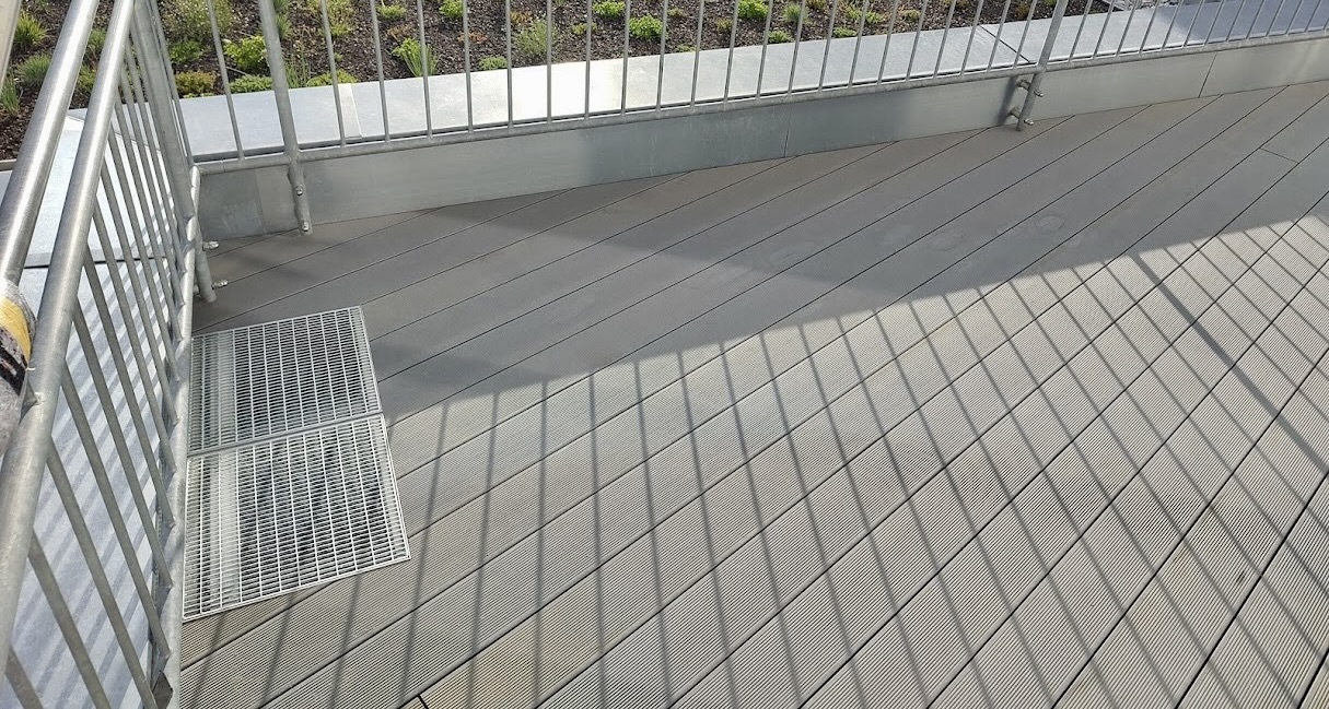 Terrasse - WPC auf Alu UK - 1.OG