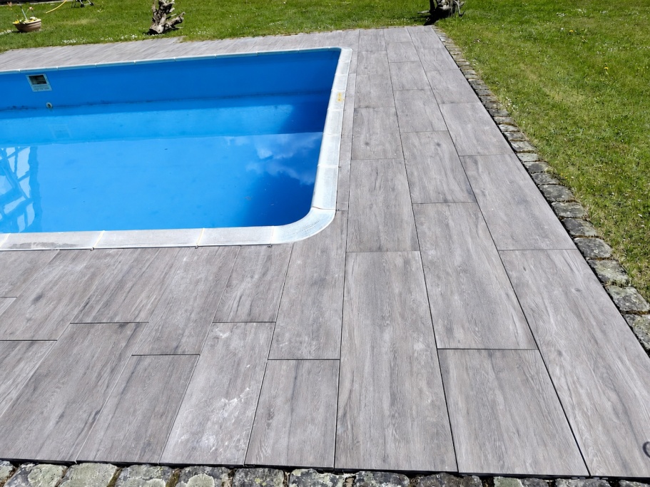 Terrasse keramische Platten - auf Alu UK