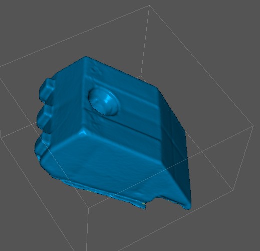 3D Scan - Beschlag Bestandsfenster Kunststoff